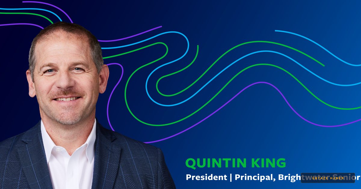 Brightwater Başkanı Quintin King: Bakımevlerinde Geleceği 'İnsan-Süreç-Teknoloji' Üçlüsü Şekillendirecek